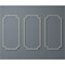 Ekena Millwork 24-in. W x 48-in. H Sussex Floral Panel Moulding Kit Triple Panel PMLKSU24X48C - alternate 10
